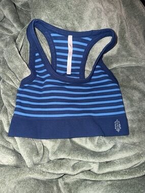 FP Movement by Free People Navy and Aqua Sports Bra